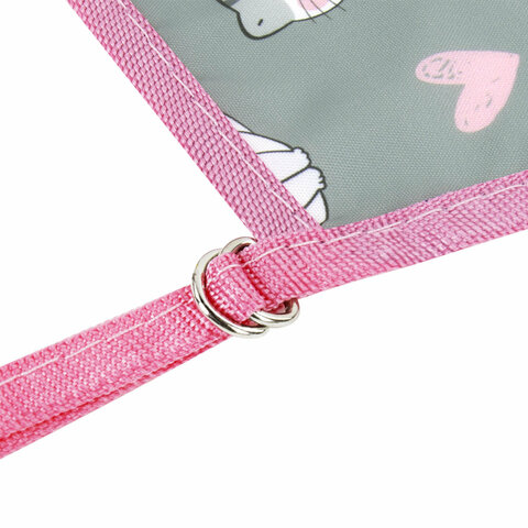 Фартук с нарукавниками для уроков труда ЮНЛАНДИЯ, регулировка по росту, 46х54