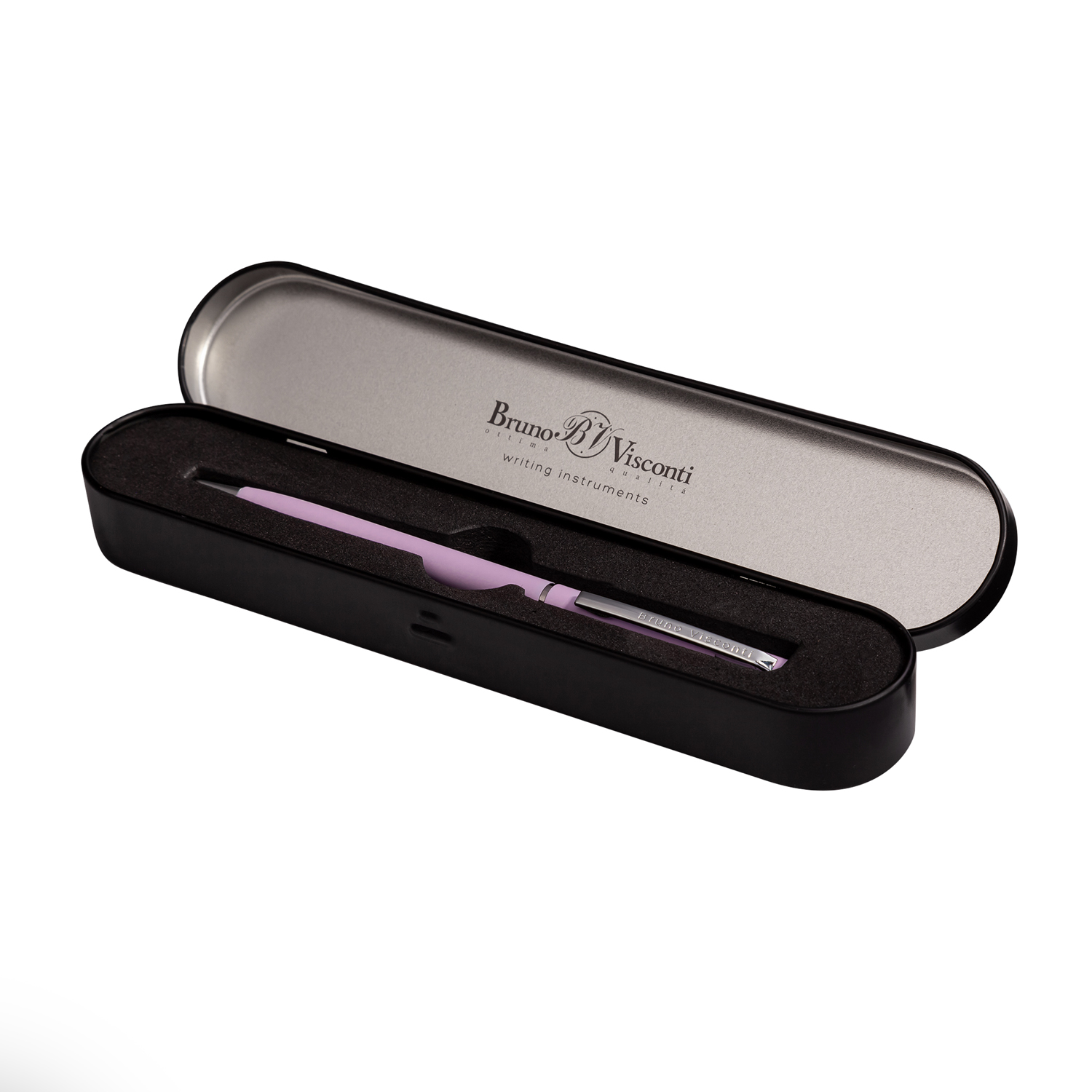 РУЧКА "PALERMO" В МЕТАЛЛИЧЕСКОМ ФУТЛЯРЕ 0,7 ММ, СИНЯЯ (сиреневый РУЧКА "PALERMO" В МЕТАЛЛИЧЕСКОМ ФУТЛЯРЕ 0,7 ММ, СИНЯЯ (сиреневый