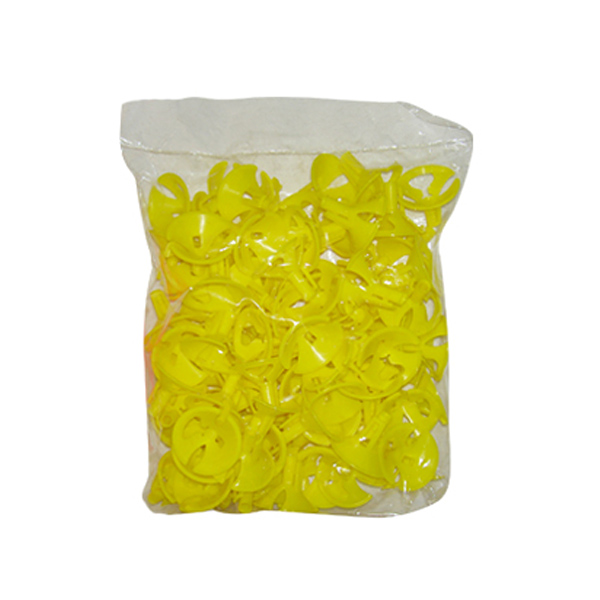 Зажимы Желтые 100 шт/уп Зажимы Желтые 100 шт/уп