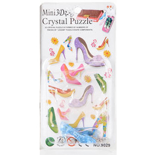 Констр. 3D Christal Mini туфля- брелок CRD 16x8 см, арт.9029. Констр. 3D Christal Mini туфля- брелок CRD 16x8 см, арт.9029.
