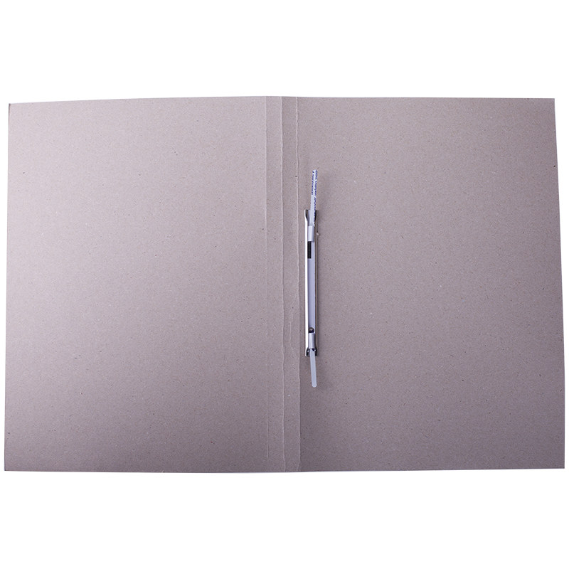 Скоросшиватель "Дело", картон немелованный, 280 г/м2, белый, пробитый: