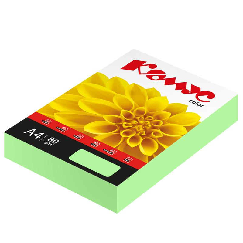 Бумага цветная Комус Color (лагуна пастель) 80г, А4, 500 л. Бумага цветная Комус Color (лагуна пастель) 80г, А4, 500 л.