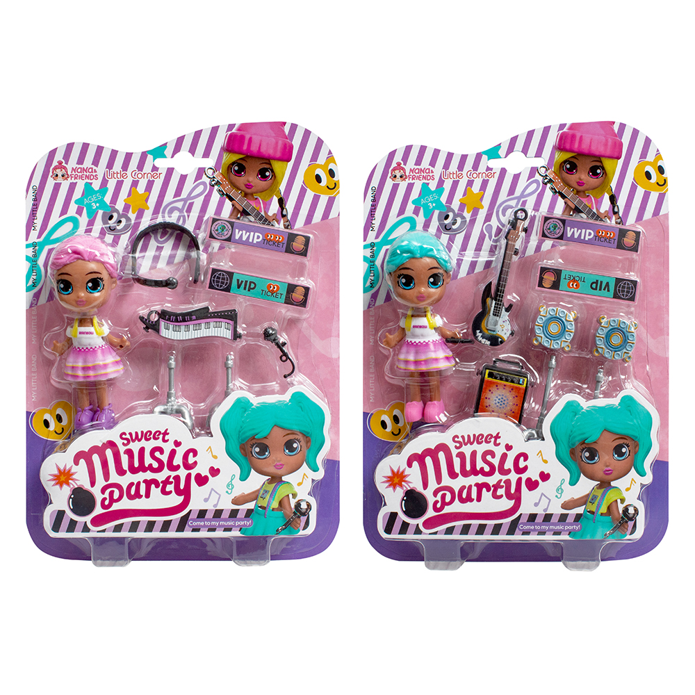 Кукла с аксессуарами "Музыкальная вечеринка" Кукла с аксессуарами "Музыкальная вечеринка"