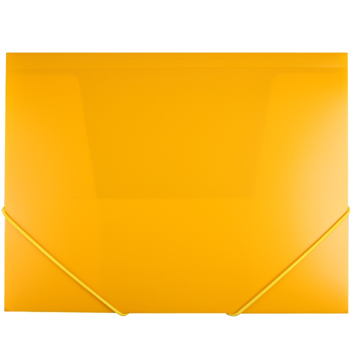 Папка на резинке А4 "Darvish" желтая толщина 0,5мм Папка на резинке А4 "Darvish" желтая толщина 0,5мм