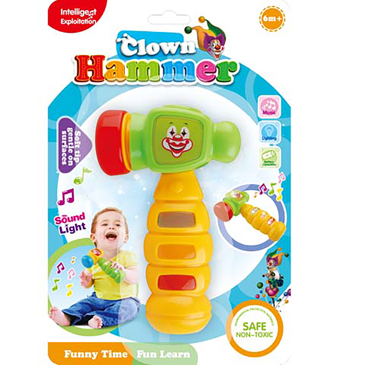 Музыкальный молоточек, 22,8х10,5х29, блистер Музыкальный молоточек, 22,8х10,5х29, блистер