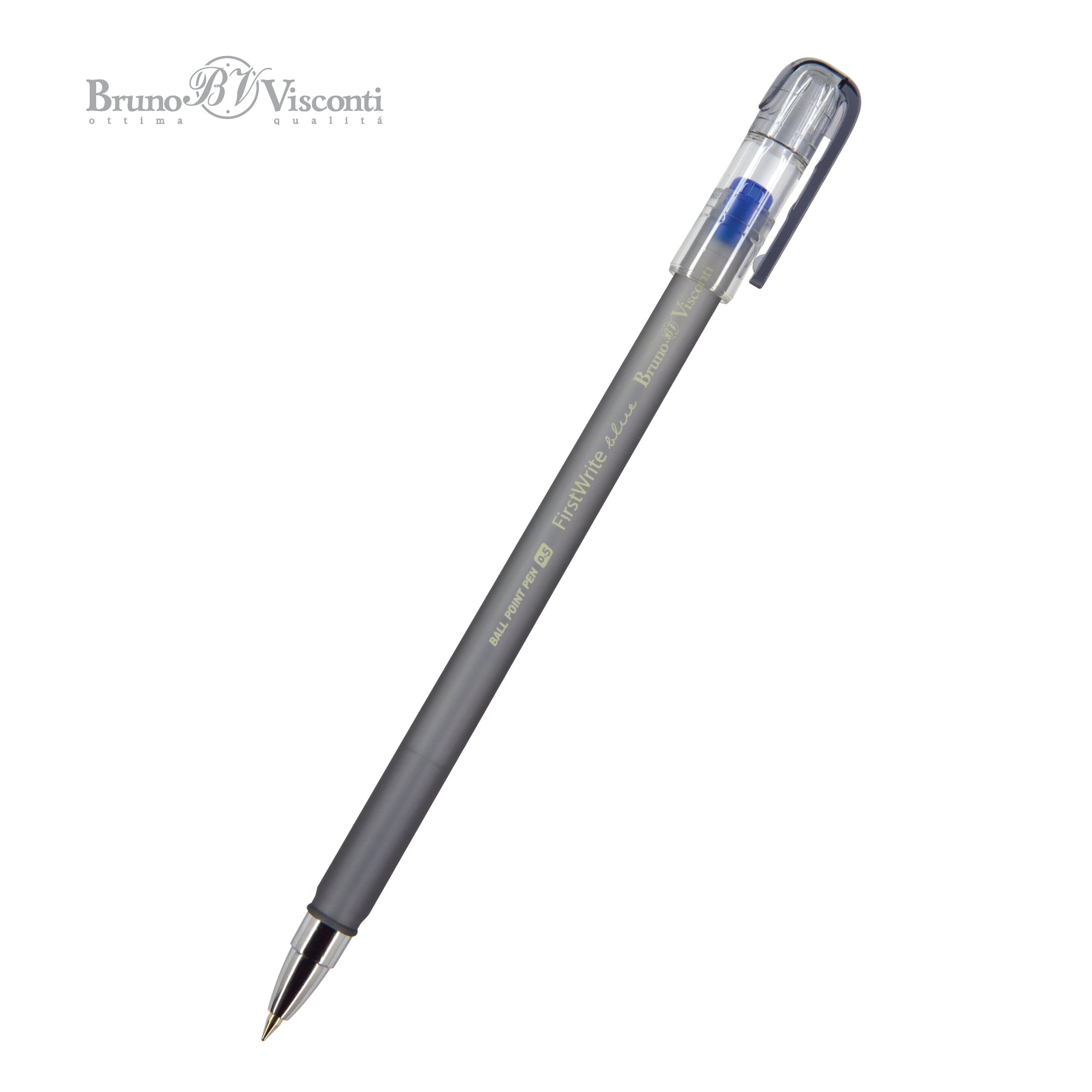 РУЧКА "FirstWrite. Ice" ШАРИКОВАЯ 0.5 ММ, СИНЯЯ РУЧКА "FirstWrite. Ice" ШАРИКОВАЯ 0.5 ММ, СИНЯЯ