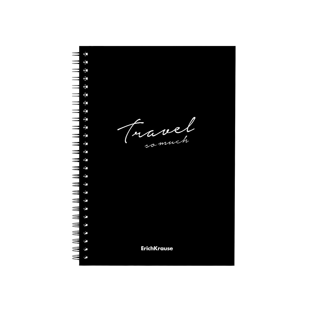Тетрадь общая с пластиковой обложкой на спирали ErichKrause® Classic, Words, Тетрадь общая с пластиковой обложкой на спирали ErichKrause® Classic, Words,