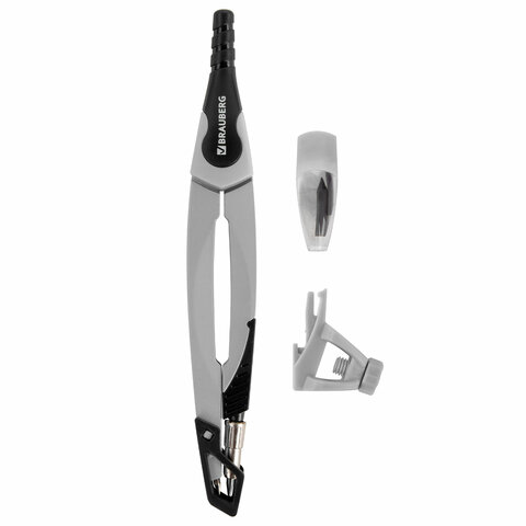 Готовальня BRAUBERG ULTRA, 4 предмета: циркуль 135 мм, запасные грифели, Готовальня BRAUBERG ULTRA, 4 предмета: циркуль 135 мм, запасные грифели,