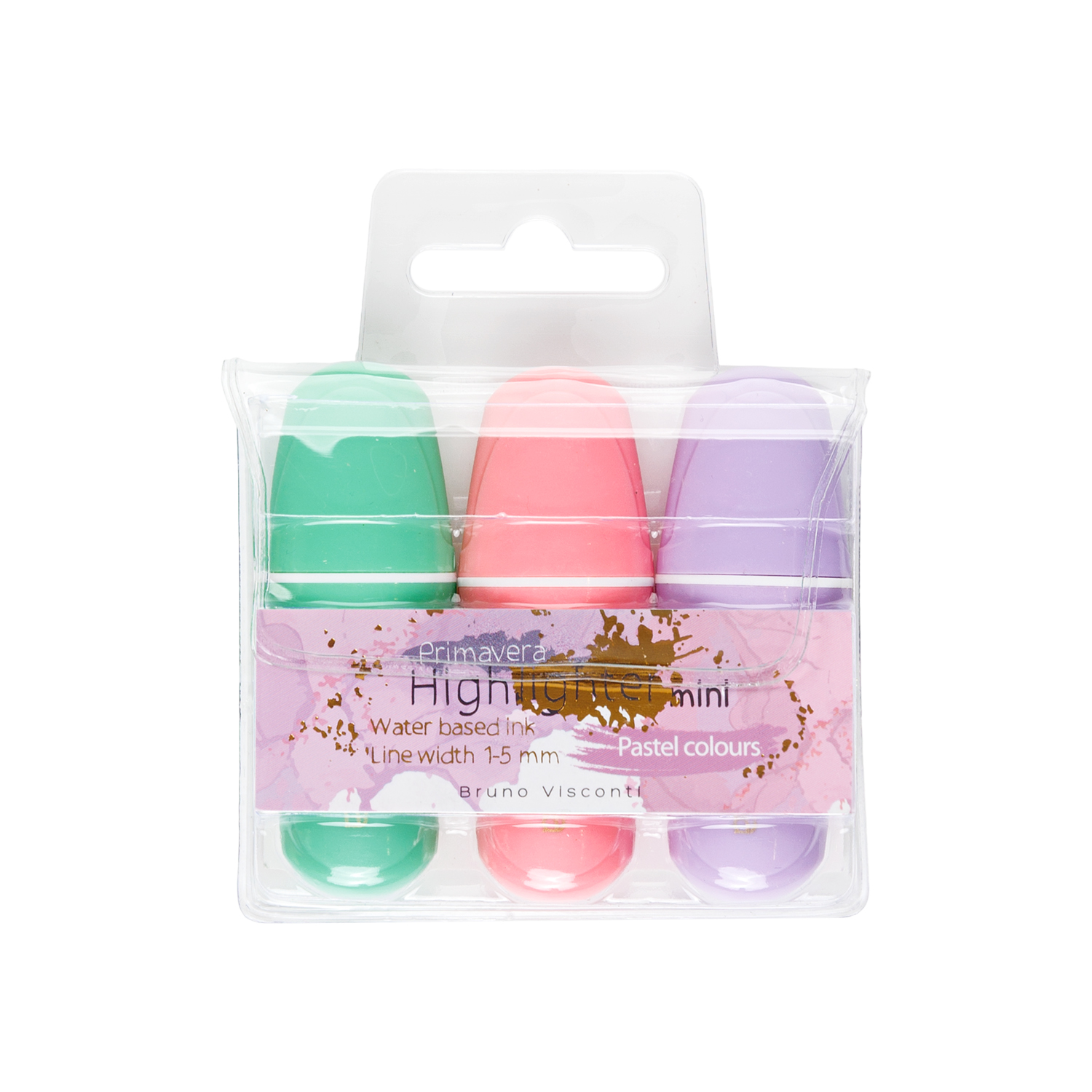 НАБОР ИЗ 3-х ТЕКСТОВЫДЕЛИТЕЛЕЙ "Primavera Mini", НАБОР ИЗ 3-х ТЕКСТОВЫДЕЛИТЕЛЕЙ "Primavera Mini",