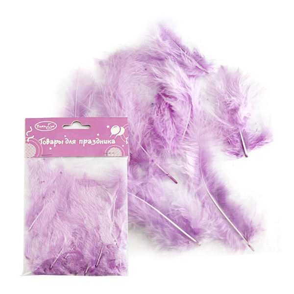 Перья Light Violet 30 шт Перья Light Violet 30 шт
