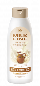 Iris Шампунь-кондиционер "Козье молоко" 1000мл/6шт Iris Шампунь-кондиционер "Козье молоко" 1000мл/6шт