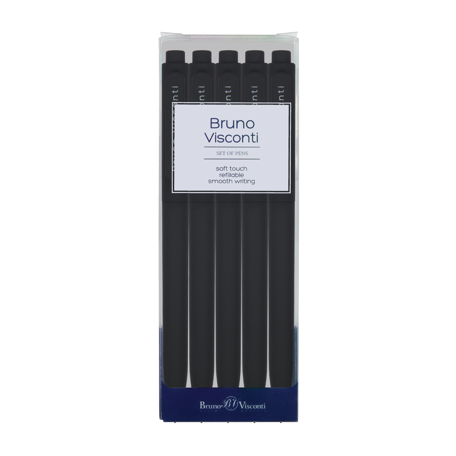 НАБОР ИЗ 5-ТИ РУЧЕК "SoftClick.Black" ШАРИКОВАЯ АВТОМАТИЧЕСКАЯ 0.7 ММ, НАБОР ИЗ 5-ТИ РУЧЕК "SoftClick.Black" ШАРИКОВАЯ АВТОМАТИЧЕСКАЯ 0.7 ММ,