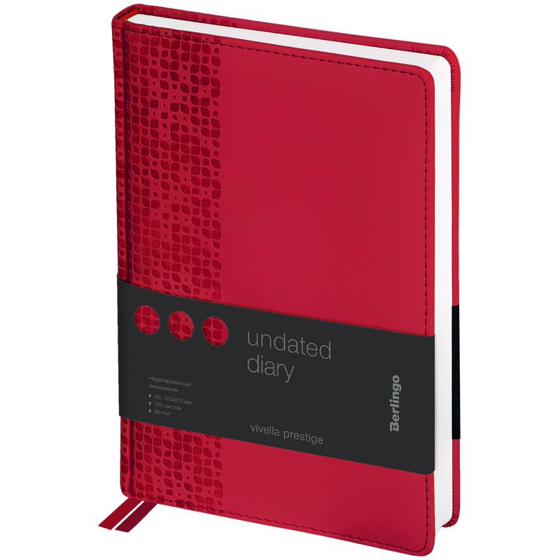 Ежедневник недатированный, A5, 160л., кожзам, Berlingo "Vivella Ежедневник недатированный, A5, 160л., кожзам, Berlingo "Vivella