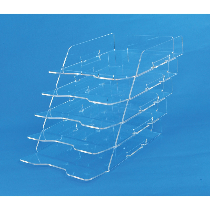 Лоток для бумаг со смещением на 5 отдел. А4 215х44 N305 штр. 4607078040073 Лоток для бумаг со смещением на 5 отдел. А4 215х44 N305 штр. 4607078040073