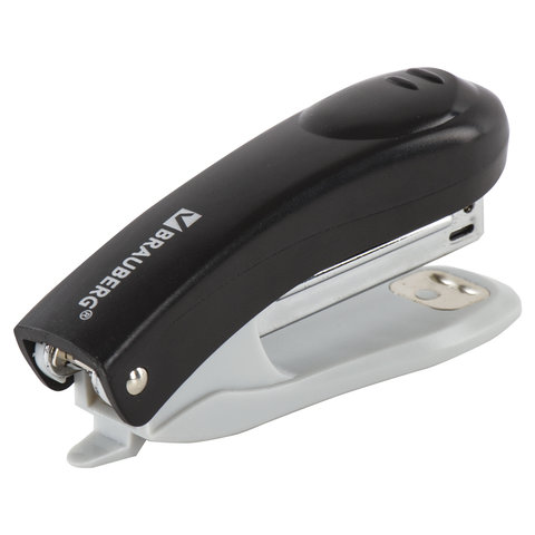 Степлер №10 BRAUBERG "Einkommen", до 12 листов, с антистеплером,