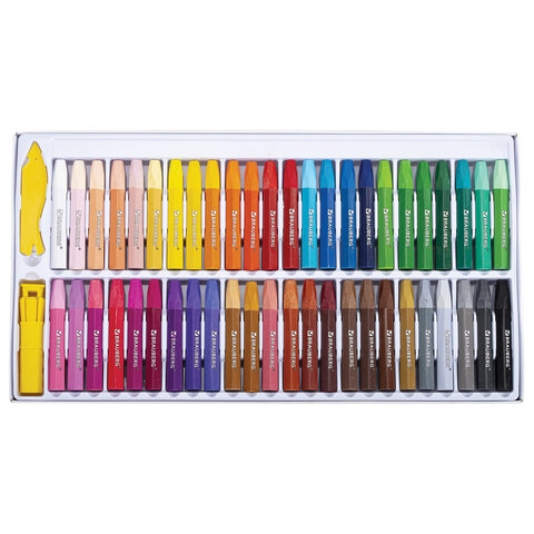 Пастель масляная восковые мелки утолщенные 48 цвета с точилкой, держателем и Пастель масляная восковые мелки утолщенные 48 цвета с точилкой, держателем и