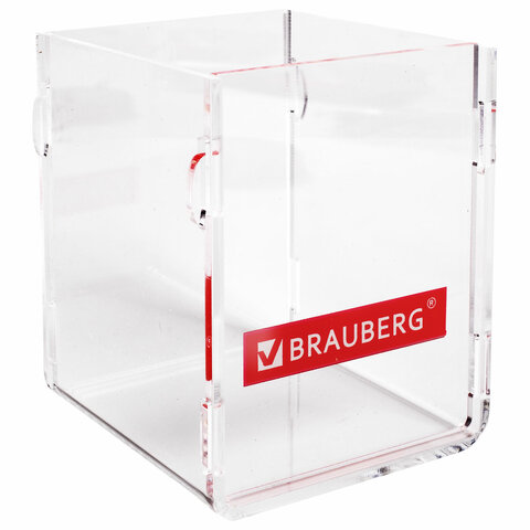 Стакан под письменные принадлежности BRAUBERG, 10х7,5х7,5 см, 505920 Стакан под письменные принадлежности BRAUBERG, 10х7,5х7,5 см, 505920
