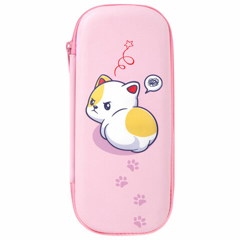 Пенал BRAUBERG, 1 отделение, 1 откидная планка, EVA, 22х10х5 см,