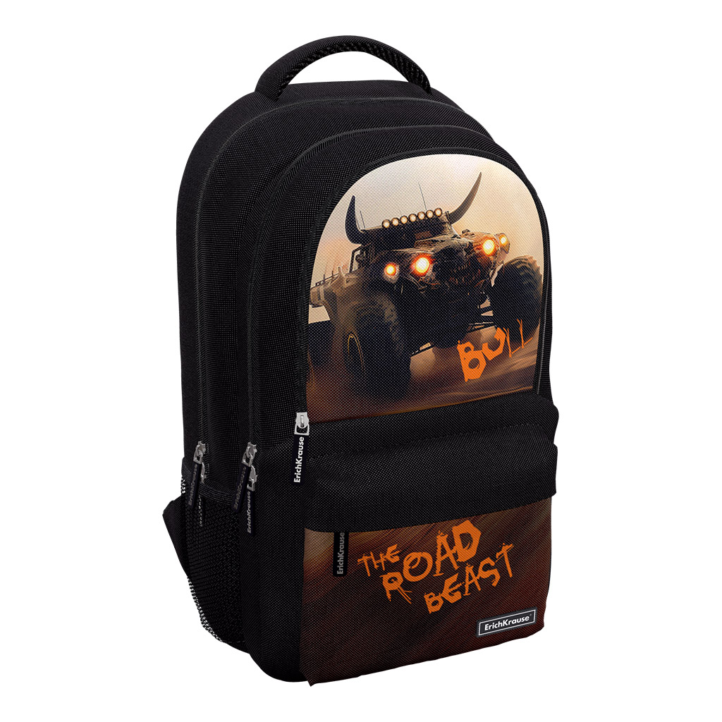 Рюкзак ErichKrause ActiveLine Ergoback с тремя отделениями 22L Road Beast Рюкзак ErichKrause ActiveLine Ergoback с тремя отделениями 22L Road Beast
