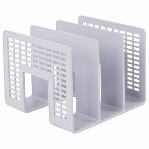 Лоток-сортер для бумаг BRAUBERG "Radikal", 3 отделения, 207х212х165 Лоток-сортер для бумаг BRAUBERG "Radikal", 3 отделения, 207х212х165