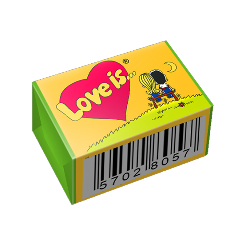 Жевательная резинка Love is…, кокос-ананас Жевательная резинка Love is…, кокос-ананас