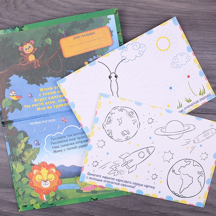 Папка для хранения рисунков ассорти картонная "Darvish" Папка для хранения рисунков ассорти картонная "Darvish"