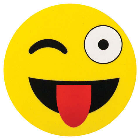 Стиратели магнитные для магнитно-маркерной доски ЮНЛАНДИЯ "Смайлик",