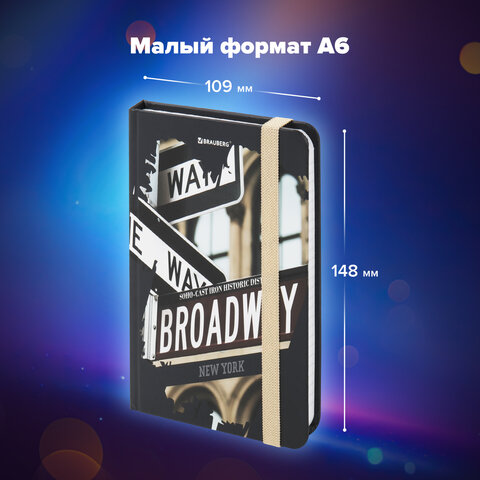 Блокнот с резинкой в клетку 96 л., МАЛЫЙ ФОРМАТ А6 (109х148 мм), твердая Блокнот с резинкой в клетку 96 л., МАЛЫЙ ФОРМАТ А6 (109х148 мм), твердая