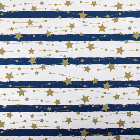 Бумага упаковочная новогодняя НАБОР 3 шт., "Blue Collection", 70х100 Бумага упаковочная новогодняя НАБОР 3 шт., "Blue Collection", 70х100