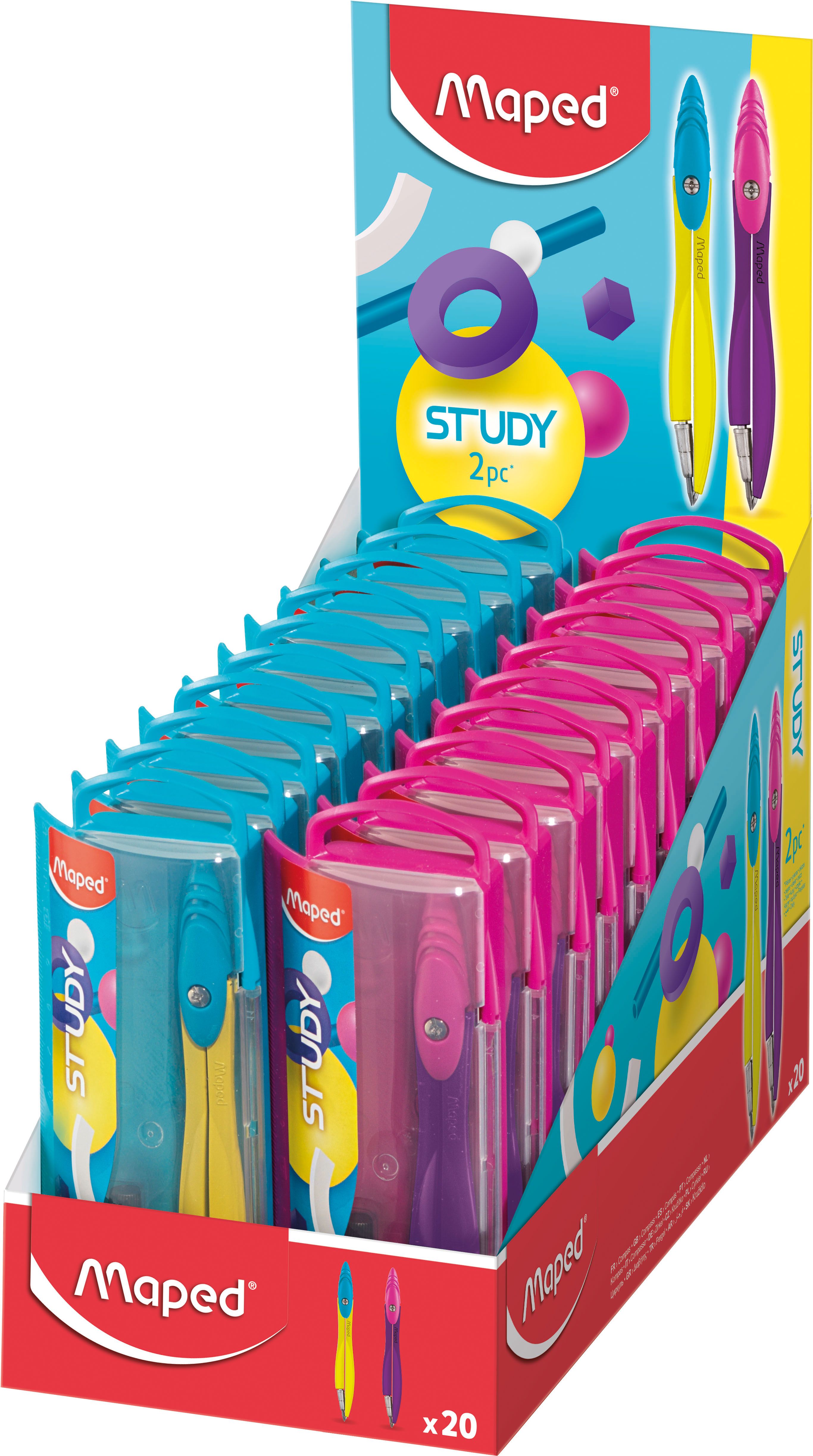 Циркуль MAPED STUDY POP 120 мм метал. ассорти пласт.уп. Циркуль MAPED STUDY POP 120 мм метал. ассорти пласт.уп.