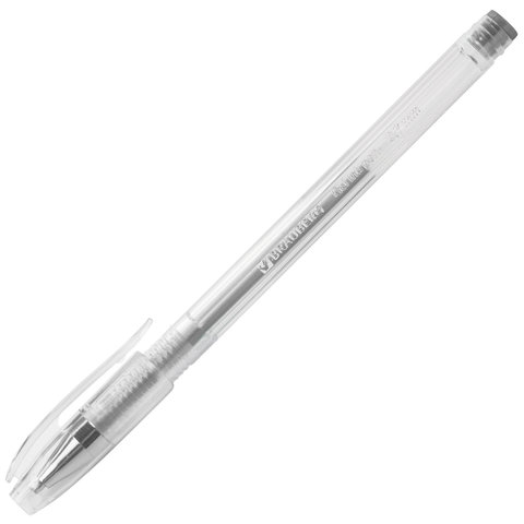 Ручки гелевые BRAUBERG, НАБОР 6 шт., АССОРТИ, "Jet", чернила металлик,