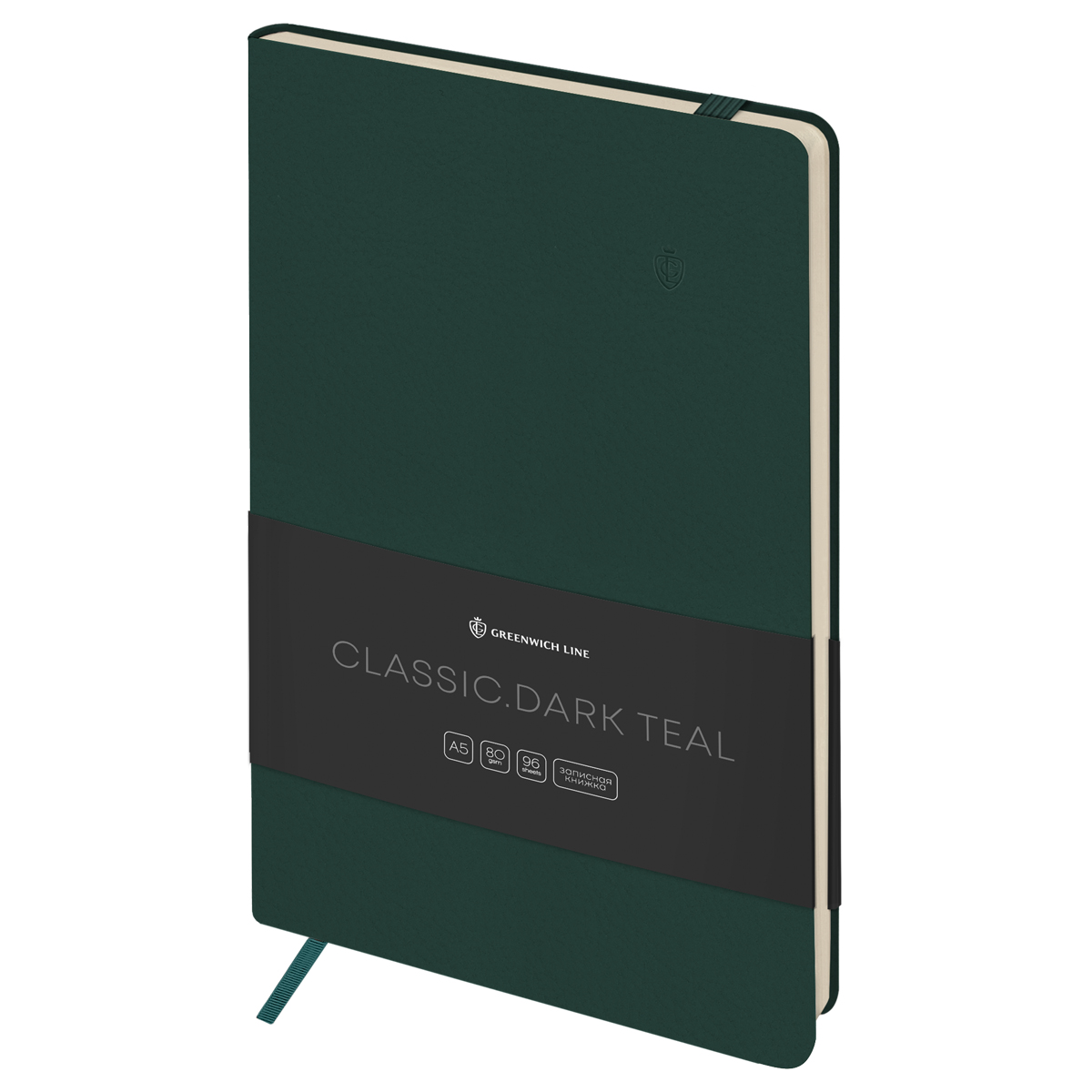 Записная книжка А5 96л. ЛАЙТ, кожзам, Greenwich Line "Classic. Dark Записная книжка А5 96л. ЛАЙТ, кожзам, Greenwich Line "Classic. Dark