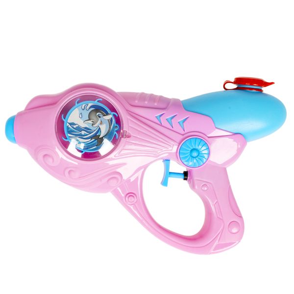 Водный пистолет на батарейках, Bondibon "Наше Лето", cо светящ. Водный пистолет на батарейках, Bondibon "Наше Лето", cо светящ.