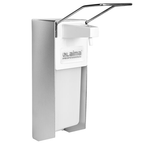 Диспенсер для дезинфицирующих средств LAIMA PROFESSIONAL, НАЛИВНОЙ, с локтевым Диспенсер для дезинфицирующих средств LAIMA PROFESSIONAL, НАЛИВНОЙ, с локтевым