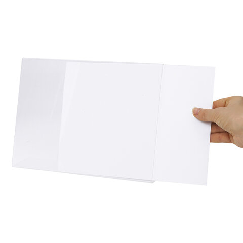 Подставка настольная для рекламных материалов ГОРИЗОНТАЛЬНАЯ (297х210 мм), А4,