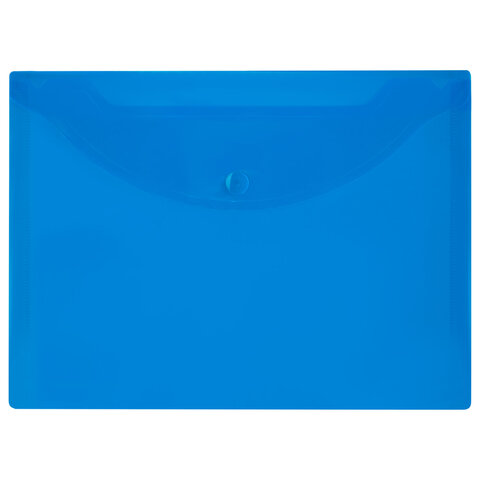 Папка-конверт с кнопкой прозрачная МАЛОГО ФОРМАТА, А5, BRAUBERG Папка-конверт с кнопкой прозрачная МАЛОГО ФОРМАТА, А5, BRAUBERG