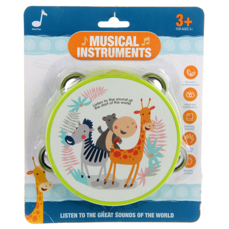 Бубен 21x17x3см.