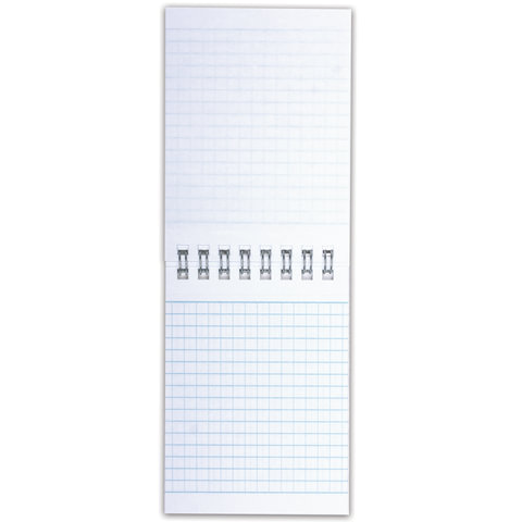 Блокнот А7, 40 л., гребень, HATBER, "INSIDE" ("Офисный