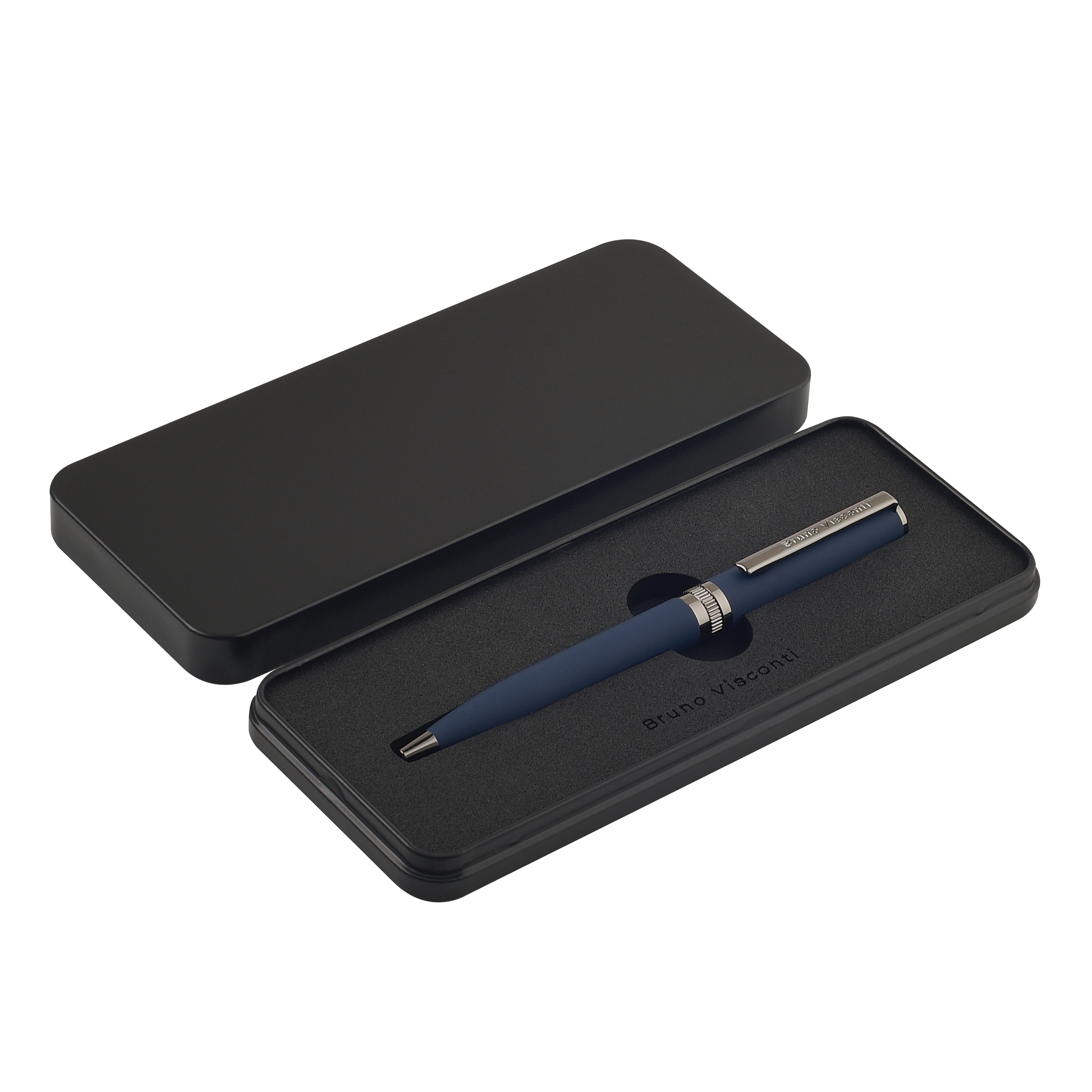 РУЧКА "BOSTON" В БОЛЬШОМ МЕТАЛЛ. PREMIUM ФУТЛЯРЕ, 0,7 ММ, СИНЯЯ РУЧКА "BOSTON" В БОЛЬШОМ МЕТАЛЛ. PREMIUM ФУТЛЯРЕ, 0,7 ММ, СИНЯЯ