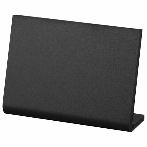 Ценник L-образный для мелового маркера A6 (10,5x14,8 см), КОМПЛЕКТ 10 шт,ПВХ,