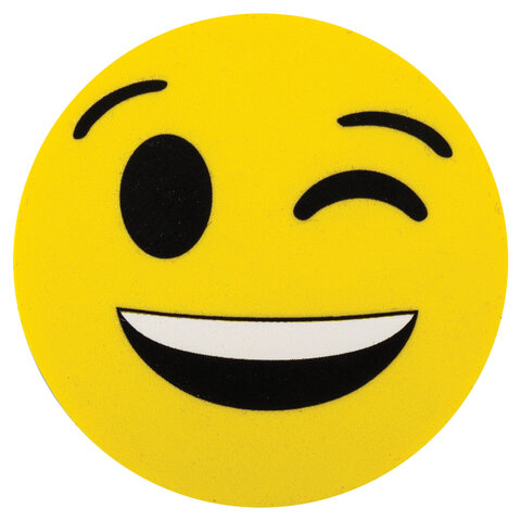 Стиратели магнитные для магнитно-маркерной доски ЮНЛАНДИЯ "Смайлик",