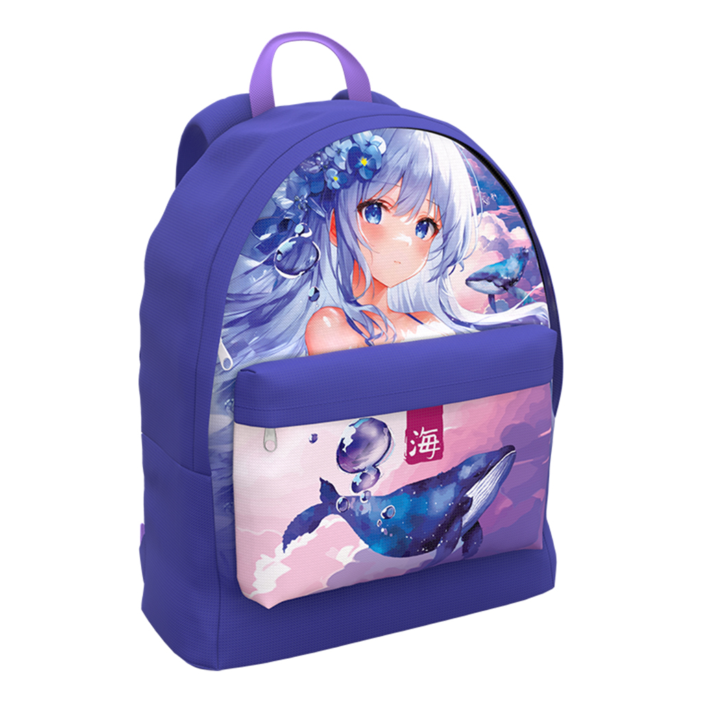 Рюкзак ErichKrause EasyLine® 17L Kawaii Whale Рюкзак ErichKrause EasyLine® 17L Kawaii Whale