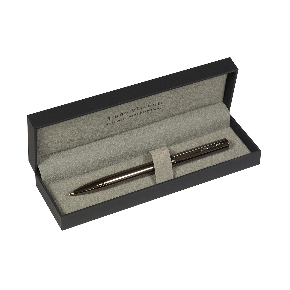 РУЧКА "TORINO" В SOFT TOUCH ФУТЛЯРЕ 1.0 MM, СИНЯЯ (корпус вороненая РУЧКА "TORINO" В SOFT TOUCH ФУТЛЯРЕ 1.0 MM, СИНЯЯ (корпус вороненая