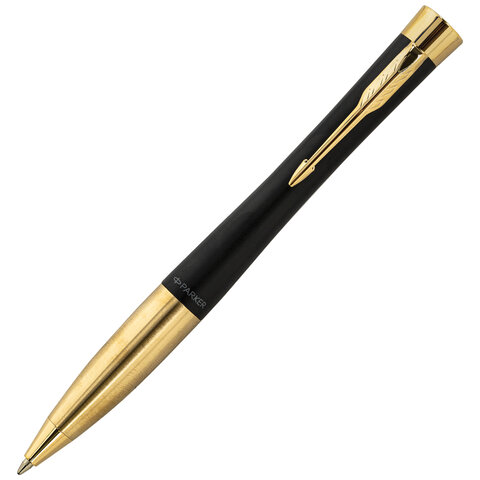Ручка шариковая Parker "Urban Twist Black GT", ежедневник А5 черный, Ручка шариковая Parker "Urban Twist Black GT", ежедневник А5 черный,