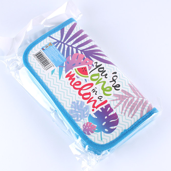 Пенал 2отдел. 190*105мм Фламинго и листья Пенал 2отдел. 190*105мм Фламинго и листья