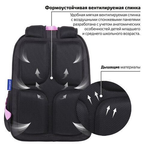 Рюкзак BRAUBERG SOFT, 2 отделения, "I love coffee", СВЕТЯЩИЙСЯ, Рюкзак BRAUBERG SOFT, 2 отделения, "I love coffee", СВЕТЯЩИЙСЯ,