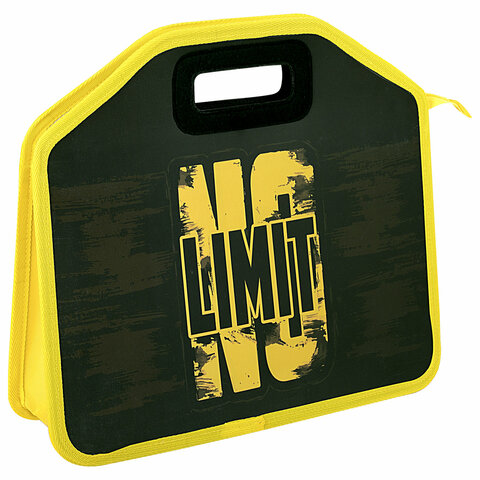 Папка-сумка ЮНЛАНДИЯ, 1 отделение, фетровые ручки, 34х30х11 см, No limit, 272206 Папка-сумка ЮНЛАНДИЯ, 1 отделение, фетровые ручки, 34х30х11 см, No limit, 272206