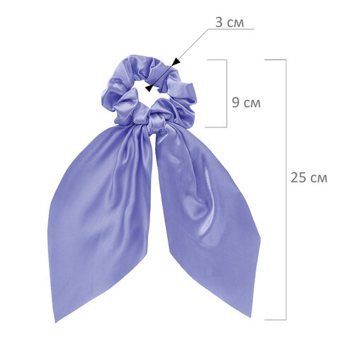 Резинка для волос 25 см, скранч, с хвостиками, АССОРТИ, MONTE VITA (МОНТЕ ВИТА), Резинка для волос 25 см, скранч, с хвостиками, АССОРТИ, MONTE VITA (МОНТЕ ВИТА),