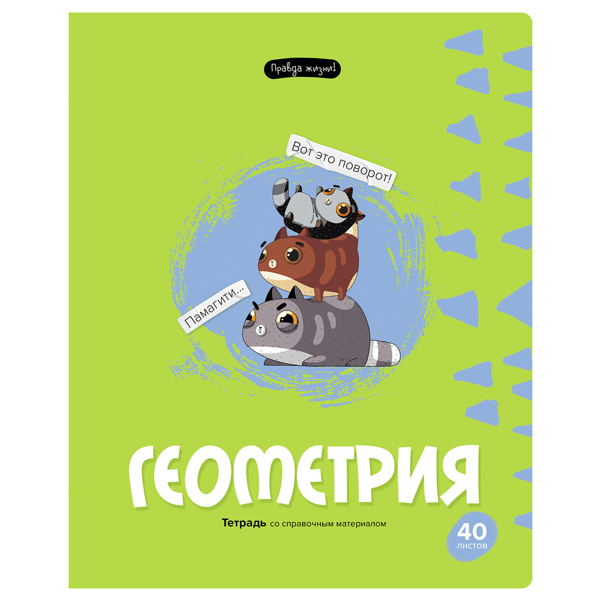 Тетрадь предметная 40л. BG "Правда жизни" - Геометрия Тетрадь предметная 40л. BG "Правда жизни" - Геометрия