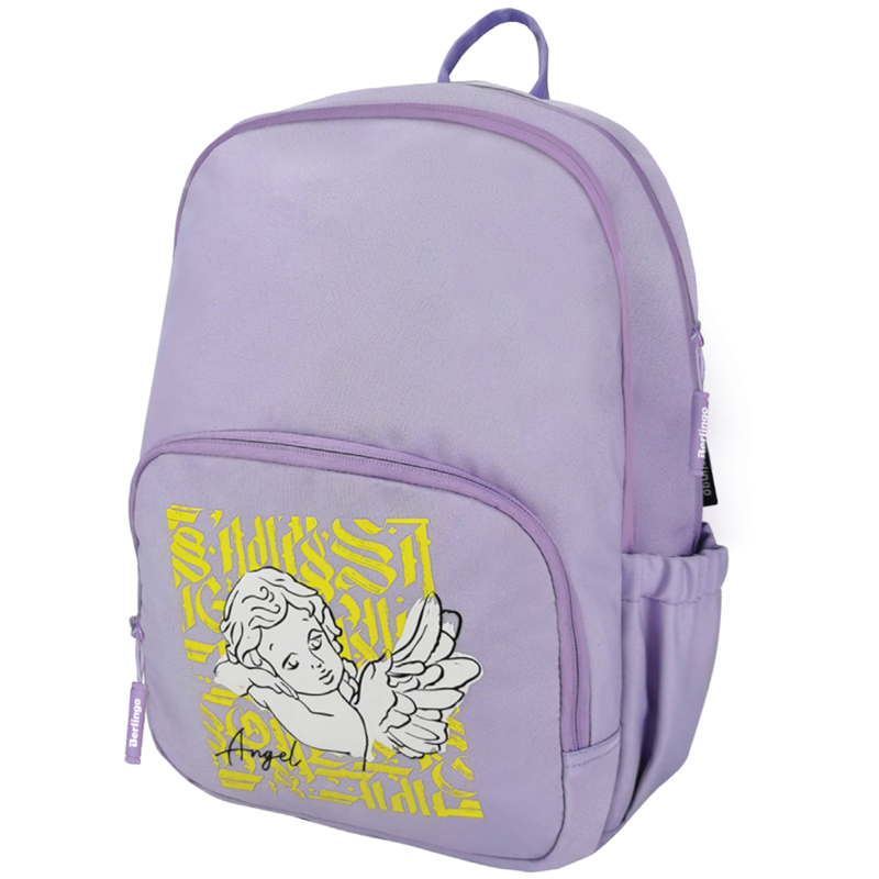 Рюкзак Berlingo Light "Angel lilac" 39,5*28*16см, 2 отделения, 3 Рюкзак Berlingo Light "Angel lilac" 39,5*28*16см, 2 отделения, 3